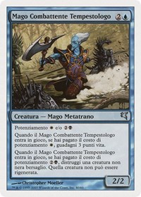 Stormscape Battlemage (Italian) - "Mago Combattente Tempestologe"