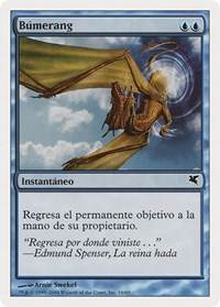 Boomerang (Spanish) - "Búmerang"