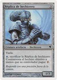 Wizard Replica (Spanish) - "Réplica del hechicero"