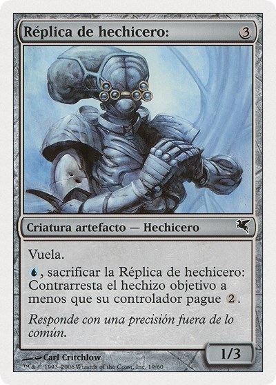 Wizard Replica Spanish Replica del hechicero