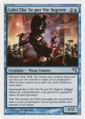 Walker of Secret Ways (Italian) - "Colei Che Va per Vie Segrete"