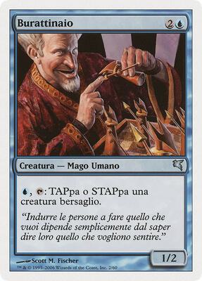 Puppeteer (Italian) - "Burattinaio"