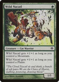 Wild Nacatl - Shards of Alara - Magic: The Gathering card