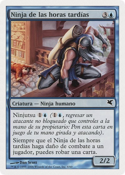 Ninja of the Deep Hours Spanish Ninja de las horas tardias
