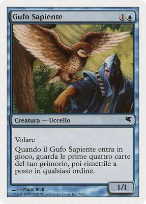 Sage Owl (Italian) - "Gufo Sapiente"