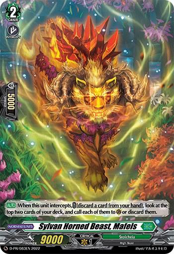 Sylvan Horned Beast, Mafels (Foil)