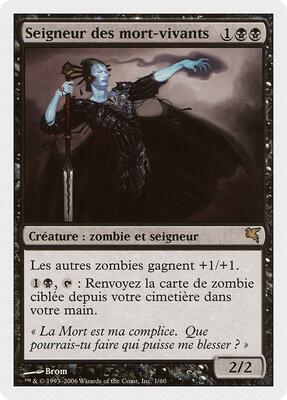 Lord of the Undead (French) - "Seigneur des mort-vivants"