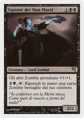 Lord of the Undead (Italian) - "Signore dei Non Morti"