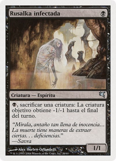 Plagued Rusalka Spanish Rusalka infectada