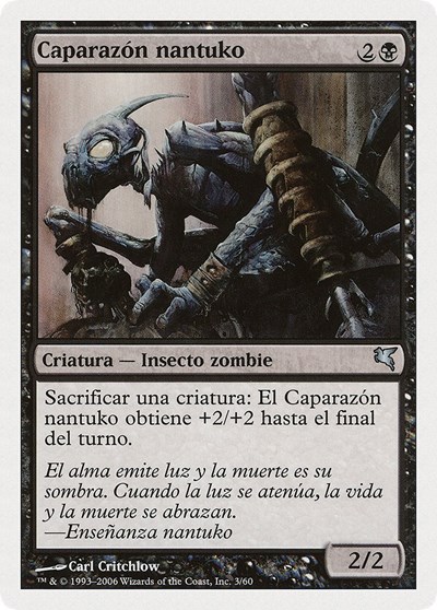 Nantuko Husk Spanish Caparazon nantuko