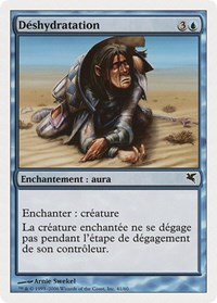 Dehydration (French) - "Déshydratation"