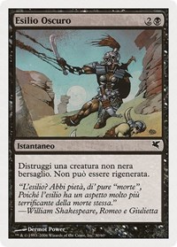 Dark Banishing (Italian) - "Esilio Oscuro"