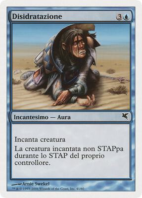 Dehydration (Italian) - "Disidratazione"