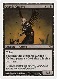 Fallen Angel (Italian) - "Angelo Caduto"