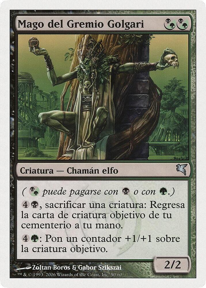 Golgari Guildmage (Spanish) B50 card
