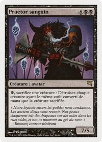 Sanguine Praetor (French) - "Praetor sanguin"
