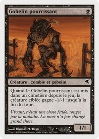 Festering Goblin (French) - "Gobelin pourrissant"