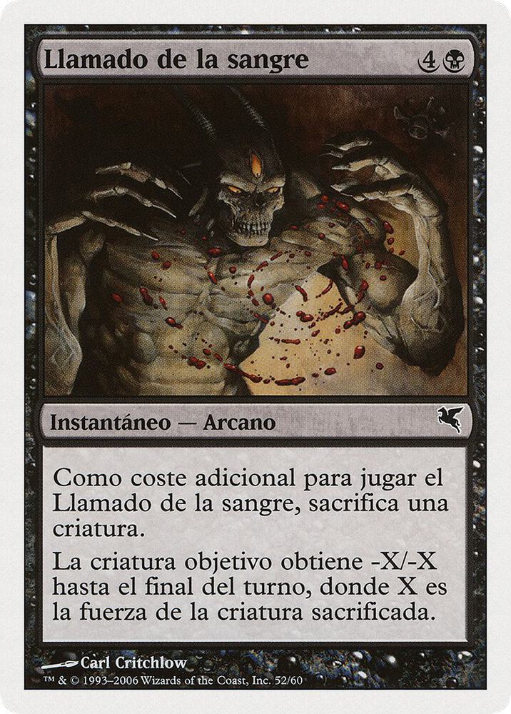 Call for Blood (Spanish)
