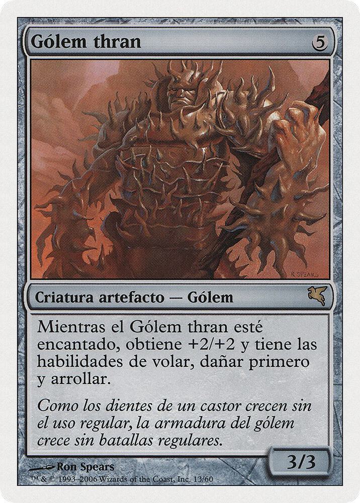 Thran Golem (Spanish)