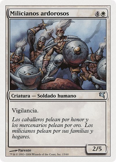 Ardent Militia Spanish Milicianos ardorosos