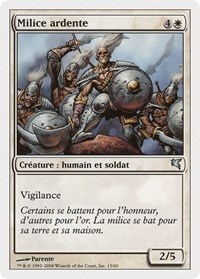 Ardent Militia (French) - "Milice ardente"