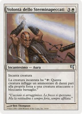 Sinstriker's Will (Italian) - "Volontà dello Sterminapeccati"