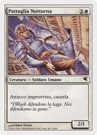 Nightguard Patrol (Italian) - "Pattuglia Notturna"