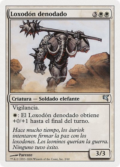 Loxodon Stalwart Spanish Loxodon denodado