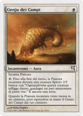Genju of the Fields (Italian) - "Genju dei Campi"