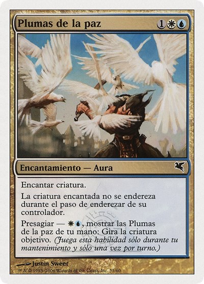 Plumes of Peace Spanish Plumas de la paz