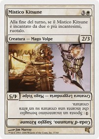 Kitsune Mystic // Autumn-Tail, Kitsune Sage (Italian) - "Mistico Kitsune"