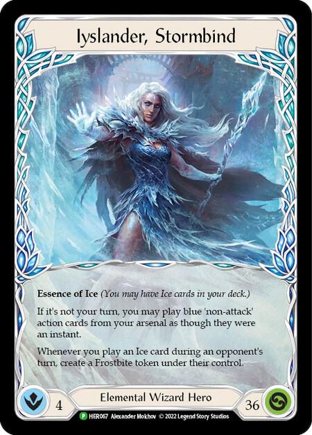 Iyslander, Stormbind - HER067 - Flesh and Blood: Promo Cards