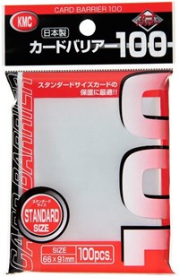 KMC Card Sleeves KMC Card Barrier - 100 - Clear (100-Pack)