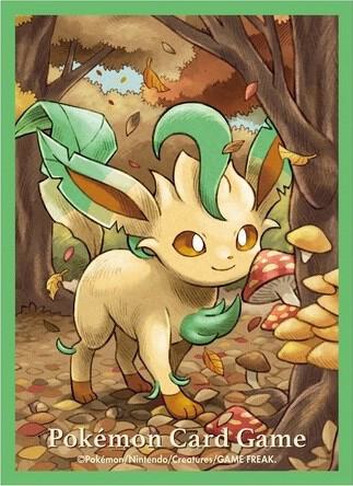 Pokemon TCG: Pokemon Center Japan Exclusive Card Sleeves - Leafeon (64-Pack) - Pokemon International Card Sleeves - Card Sleeves Pokemon TCG: Pokemon Center Japan Exclusive Card Sleeves - Leafeon (64-Pack) - Pokemon International Card Sleeves - Card Sleeves