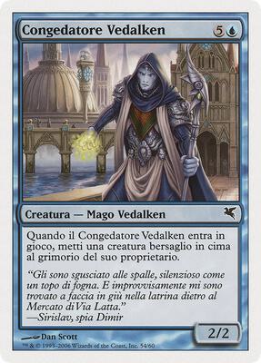 Vedalken Dismisser (Italian) - "Congedatore Vedalken"