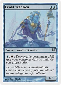Vedalken Mastermind (French) - "Érudit vedalken"
