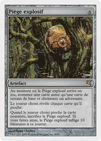 Booby Trap (French) - "Piège explosif"
