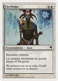 Pacifism (Spanish) - "Pacifismo"