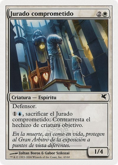 Soulsworn Jury Spanish Jurado comprometido