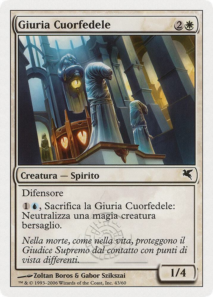 Soulsworn Jury (Italian) - "Giuria Cuorfedele"