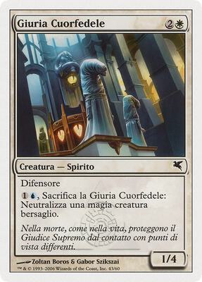 Soulsworn Jury (Italian) - "Giuria Cuorfedele"