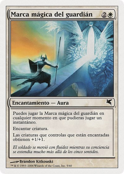 Guardians Magemark Spanish Marca magica del guardian