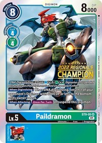 Paildramon (2022 Championship Offline Regional) [Online Champion]