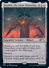 Kozilek, the Great Distortion - Secret Lair Drop Series - Magic: The Gathering