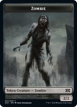 Zombie // Spirit (008) Double-Sided Token