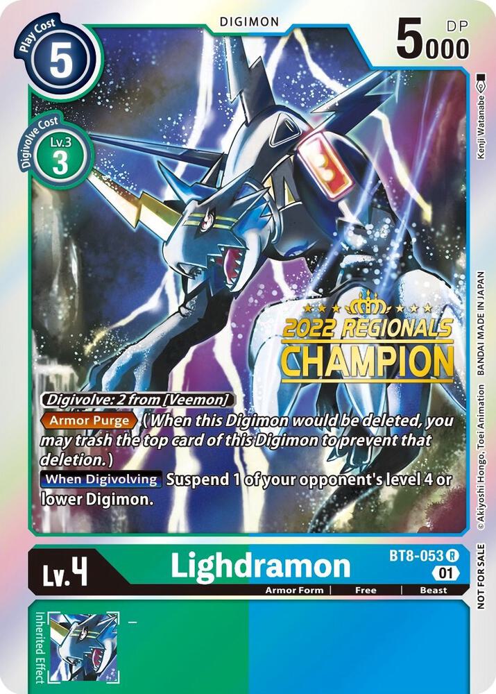 Lighdramon (2022 Championship Offline Regional) [Online Champion