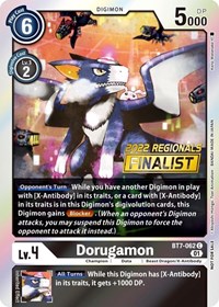 Dorugamon (2022 Championship Offline Regional) [Online Finalist]