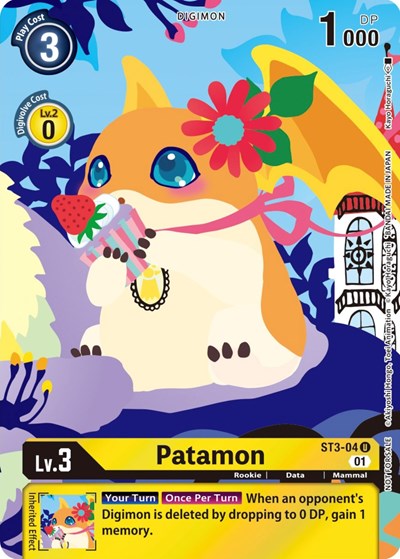 Patamon (Tamer's Card Set 2 Floral Fun) Starter Deck 03: Heaven's Yellow card price