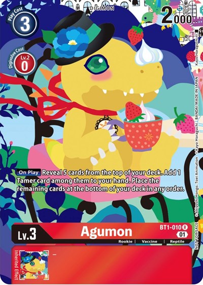 Agumon - BT1-010 (Tamer's Card Set 2 Floral Fun) Release Special Booster 1.0 card price