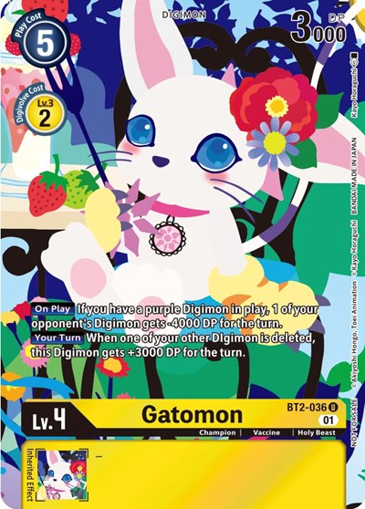 Gatomon - BT2-036 (Tamer's Card Set 2 Floral Fun) Release Special Booster 1.0 card price